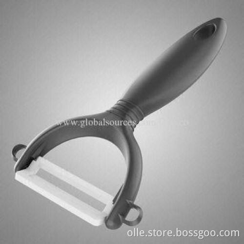 Zirconia Material Ceramic Blade Peeler, 95mm Handle Length